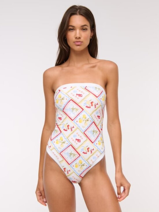 Abercrombie & Fitch Other - Abercrombie A&F Marina One-Piece Swimsuit Tile Print